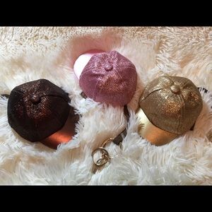 Bundle of “Three” Mini Cap Bags With  Keychain